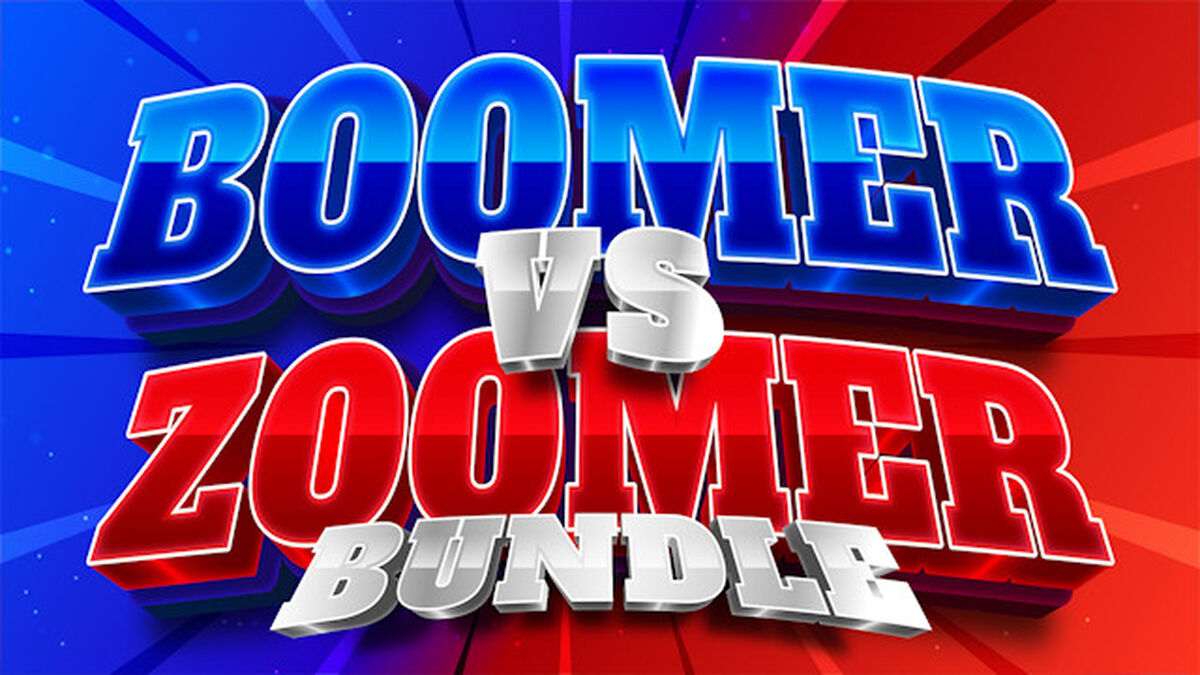 Boomer VS Zoomer Bundle image number 0